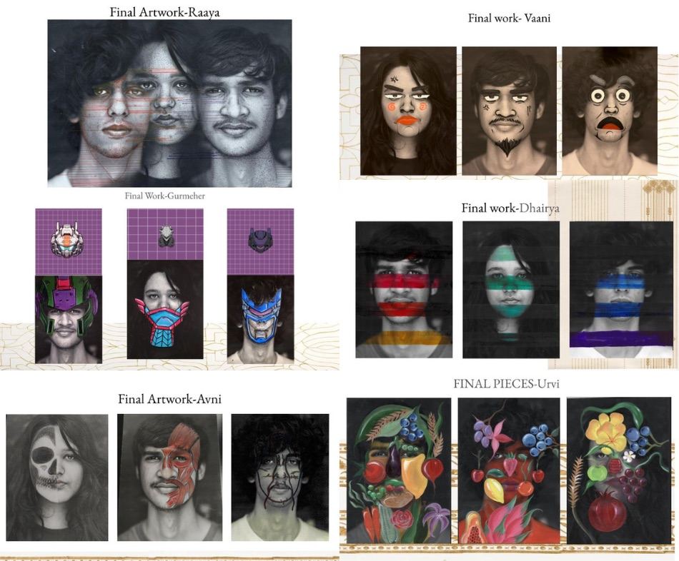 Grade 11 learners’ portrait series selected for the Chennai Photo Biennale