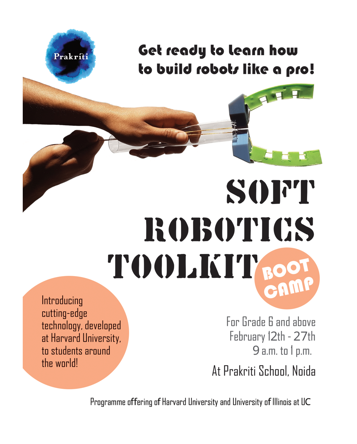 Soft Robotics Workshop - Prakriti